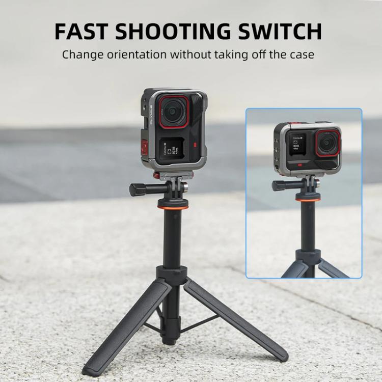 For Insta360 Ace Pro / Ace Pro 2 Flymile Rabbit Cage Metal Protective Frame Extension Action Camera Accessories, For Insta360 Ace Pro / Ace Pro 2
