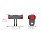 For DJI Osmo Nano Magnetic Quick-Release Base Two-Jaw Bracket, For DJI Osmo Nano