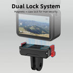 For DJI Osmo Nano Magnetic Quick-Release Base Two-Jaw Bracket, For DJI Osmo Nano