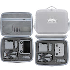 For DJI Mini 5 Pro Fly More All-in-one PU Organizer Bag Portable Travel Shoulder Bag