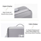 For DJI Mini 5 Pro Fly More All-in-one PU Organizer Bag Portable Travel Shoulder Bag