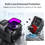 For Insta360 Ace Pro 2 aMagisn Dive Filter Underwater Waterproof Camera Lens Protector