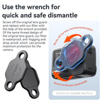 For Insta360 Ace Pro 2 aMagisn Dive Filter Underwater Waterproof Camera Lens Protector