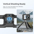 For DJI Osmo 360 aMagisn Expansion Cage Plastic Frame with Lens Cap