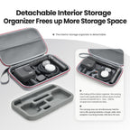 For Insta360 GO Ultra aMagisn Storage Case Protective Bag for Camera, Silicone Sleeve, Cage, Selfie Stick and Accessories, For Insta360 GO Ultra