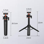Flymile AC5012_5 Extended Selfie Stick Holder Magnetic Quick Release Tripod, AC5012_5