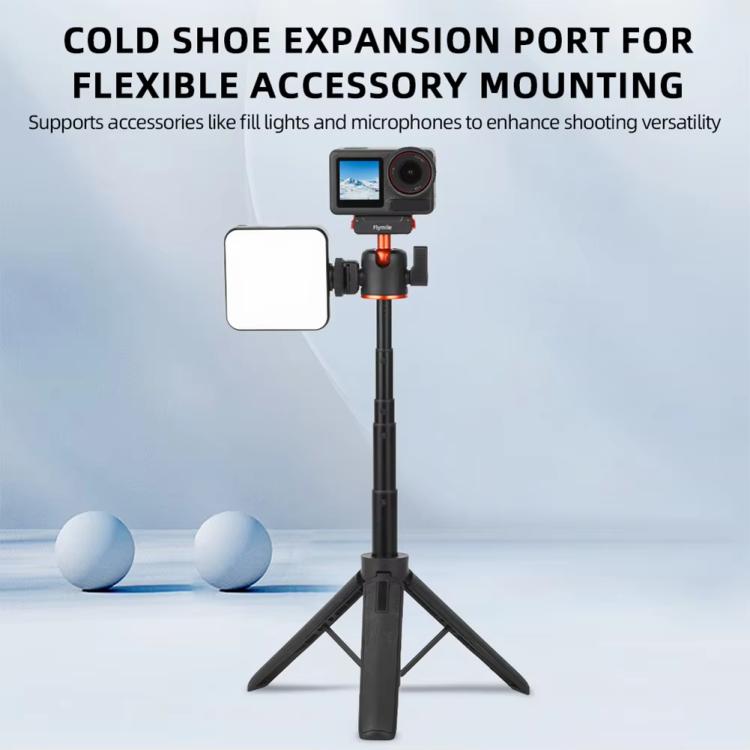 Flymile AC5012_5 Extended Selfie Stick Holder Magnetic Quick Release Tripod, AC5012_5