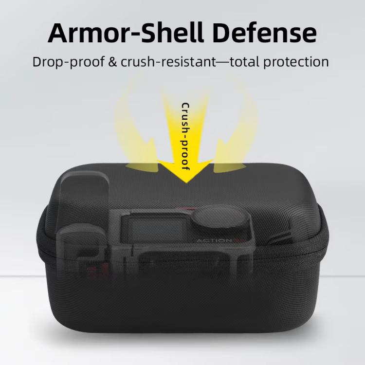 Flymile Carrying Case For DJI Osmo Action 5 Pro/4/3 Grip Cage Version Portable Handdbag, Handbag