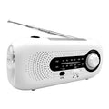 SOS Emergency Solar Hand Crank Weather Radio, No Battery, US Version, Europe Version, Japan Version