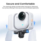 For Insta360 Go Ultra Camera AMagisn Metal Quick Release Magnetic Adapter With 1/4-Inch Threaded Hol