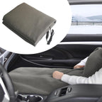 12V Car Electric Blanket for Road Trips, Temperature Control Type Gray