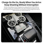 LKTOP NC016 Dual Channel Smart Battery Fast Charging Case Drone Charging Manager, NC016
