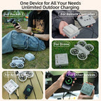 LKTOP NC016 Dual Channel Smart Battery Fast Charging Case Drone Charging Manager, NC016