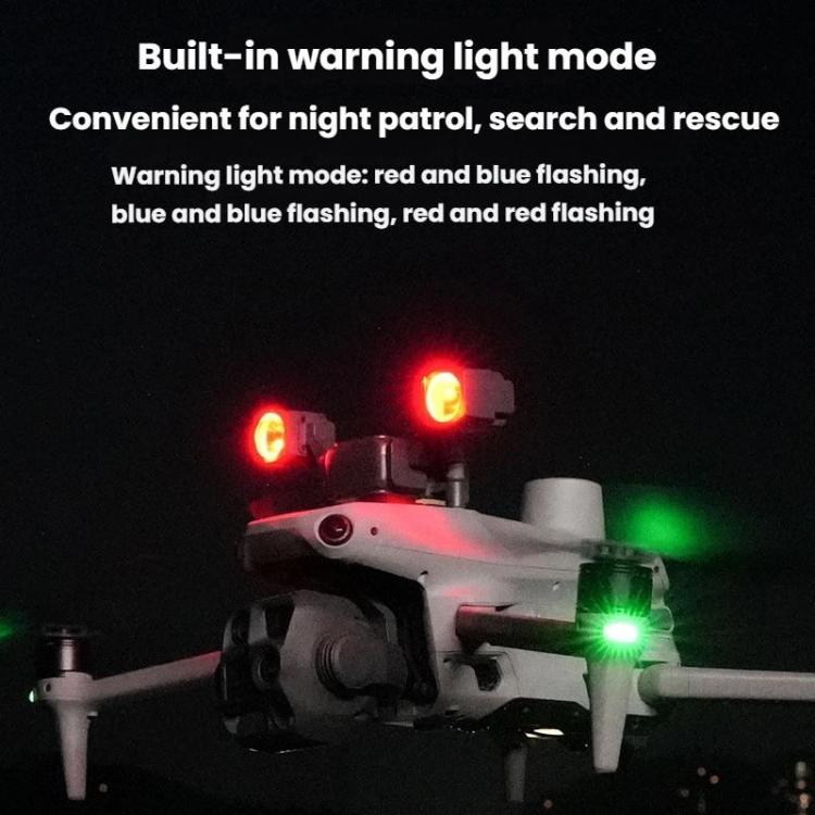 LKTOP KL340 40W Searchlight Drone Mounted Colorful Flashing Lamp, For DJI Matrice 4E / 4T