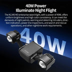 LKTOP KL340 40W Searchlight Drone Mounted Colorful Flashing Lamp, For DJl Mavic 3T / 3E