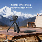 For DJI Osmo Nano TELESIN Magnetic Quick-Release Charging Base Rechargeable Adapter Mount, Charging