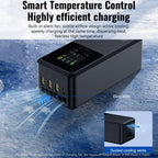 For DJI Matrice 4T / 4E LKTOP UC342 200W 3-Channel Charger Aerial Photography Charging Butler, US Plug, EU Plug