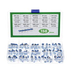 150pcs /Set 6mm Adjustable Resistor Box Lit, 150pcs /Set
