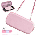 For Nintendo Switch 2 Sakura Print Crossbody Bag Portable Handheld Shoulder Carry Case, Carry Case
