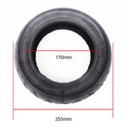 For Kugoo M4 Electric Scooter Anti-Slip Shock-Absorbing Wear-Resistant Rubber Tire, 10 x 2.125 Outer Tire, 10 x 2.125 45-Degree Curved-Valve Inner Tire, 10 x 2.125 90-Degree Curved-Valve Inner Tire, 10 x 2.125 Outer Tire + 45-Degree Inner Tire