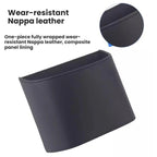 Hanging Leather Car Trash Can Multifunctional Storage Box