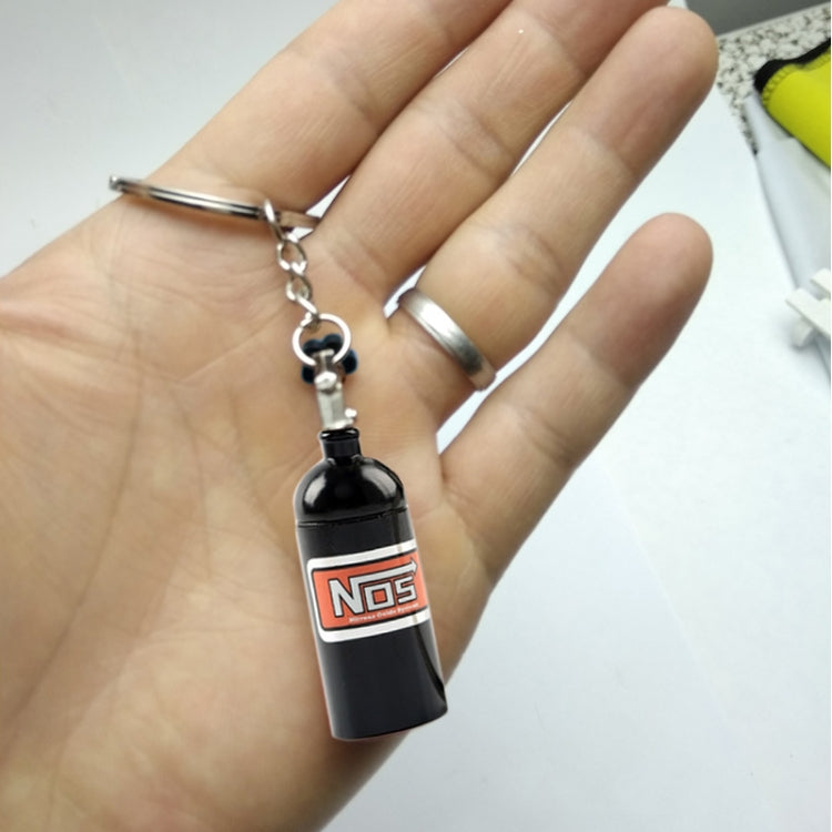 2 PCS Fashion Metal Keyring Car Keychain Auto Key Chain Key Ring, Black, Blue, White, Red, Purple, Gold, Green