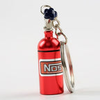 2 PCS Fashion Metal Keyring Car Keychain Auto Key Chain Key Ring, Black, Blue, White, Red, Purple, Gold, Green