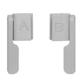 For DJI Mini 5 Pro 1pair Drone Height-Extending Landing Gear Foldable Non-Detachable Protective Bracket