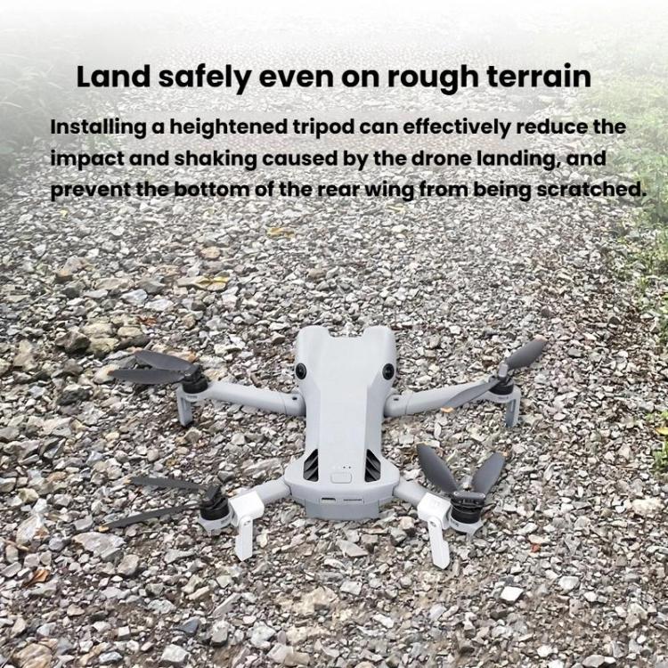 For DJI Mini 5 Pro 1pair Drone Height-Extending Landing Gear Foldable Non-Detachable Protective Bracket