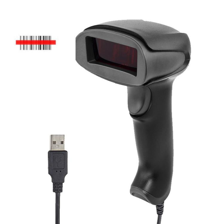 NETUM Barcode Scanner Supermarket  Retail Store QR Code Scanner, Wired Red Light, Wired Laser, Wired 2D