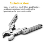 Multi-function Pliers Screwdriver Outdoor Emergency Tools, 10 In 1
