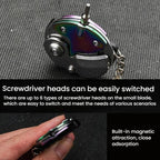 Multifunctional Stainless Steel Pocket Folding Hexagon Knife Outdoor Carrying EDC Combination Screwdriver