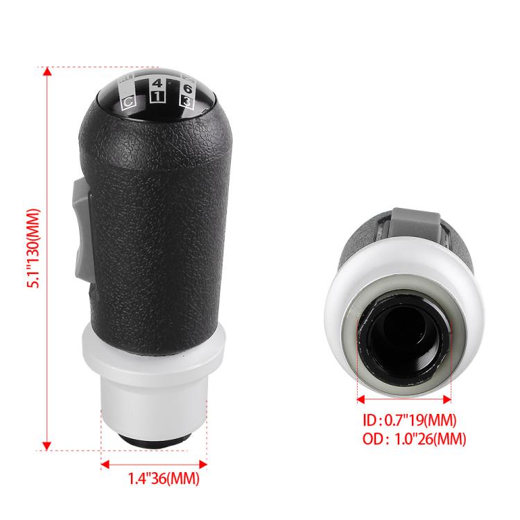 Truck Shifter Knob 1377386 For Scania 3 / 4 Series