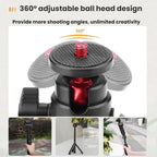 For DJI, Insta360, GoPro and Other Action Cameras Flymile Extended Selfie Stick Tripod