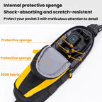 For DJI Osmo Pocket 3 Cwatcun D225 Small Organizer Bag Protective Multifunctional Sports Camera Bag, D225