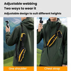 For DJI Osmo Pocket 3 Cwatcun D225 Small Organizer Bag Protective Multifunctional Sports Camera Bag, D225