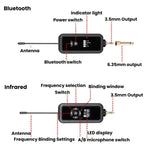 Wireless Microphone Direct Broadcast Singing Handheld Microphone, LS07+N33 1 Tow 1 Bluetooth Version, LS07+N33 1 Tow 1 Infrared Version, LS07+N33 1 Tow 2 Bluetooth Version, LS07+N33 1 Tow 2 Infrared Version