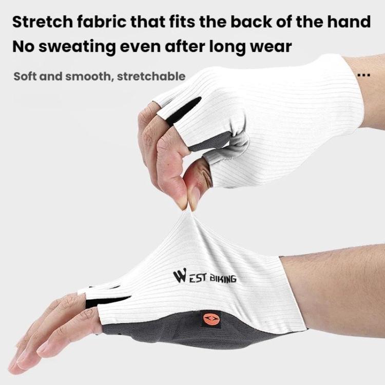 WEST BIKING Cushioned Breathable Non-slip Cycling Training Gloves, M, L, XL, XXL