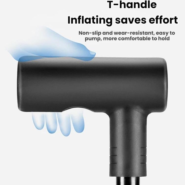 WEST BIKING Mini Portable Bicycle High-Pressure 120PSI Pump