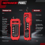 HABOTEST Multi-Function Anti-Interference Network Cable Tester, HT800B