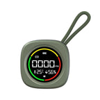 K5A 3 In1 Carbon Monoxide Temperature Humidity Detector Outdoor Portable CO Detection Alarm, K5A