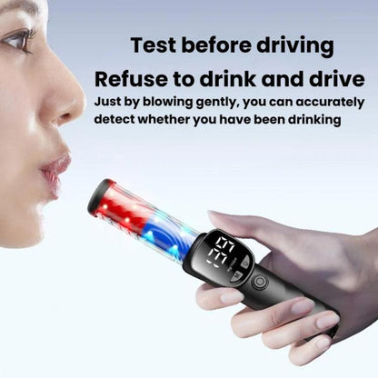 Breath-Type Traffic High-Precision Alcohol Tester Handheld Digital Display Drunk Driving Detector