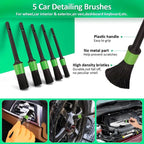 Car Cleaning Brush Air Vent Brush Drill Brush Set Car Washing Tools S, 21pcs, 26pcs, 25pcs, 23pcs