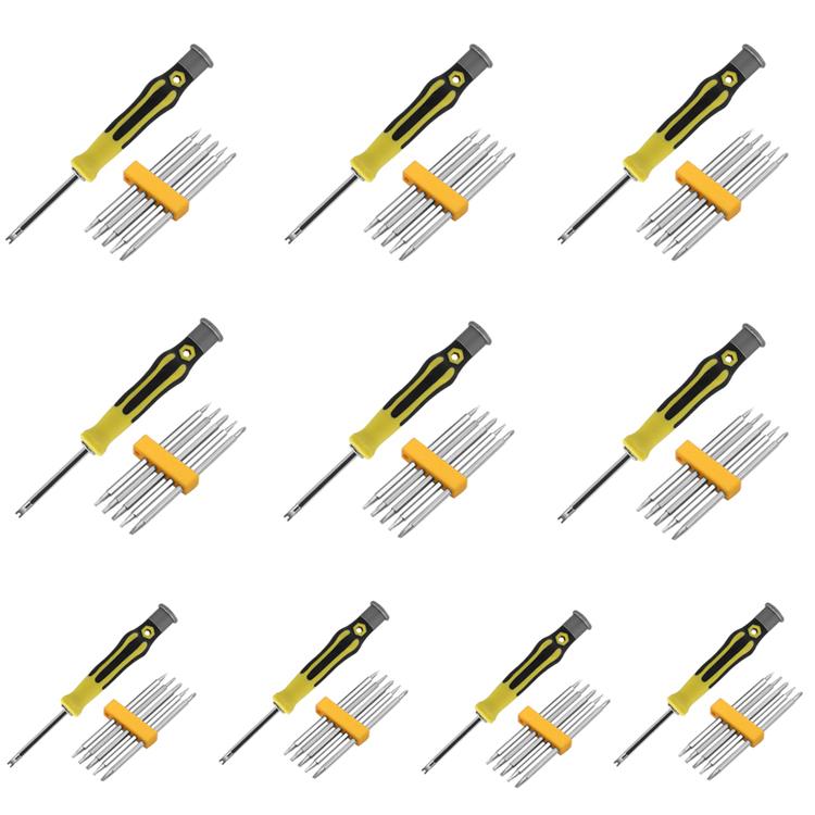 10pcs Household Special-shaped Multi-function Disassembly Repair Screwdriver