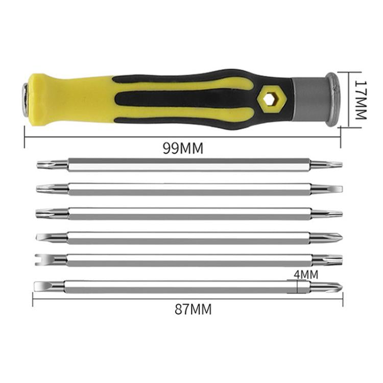 10pcs Household Special-shaped Multi-function Disassembly Repair Screwdriver