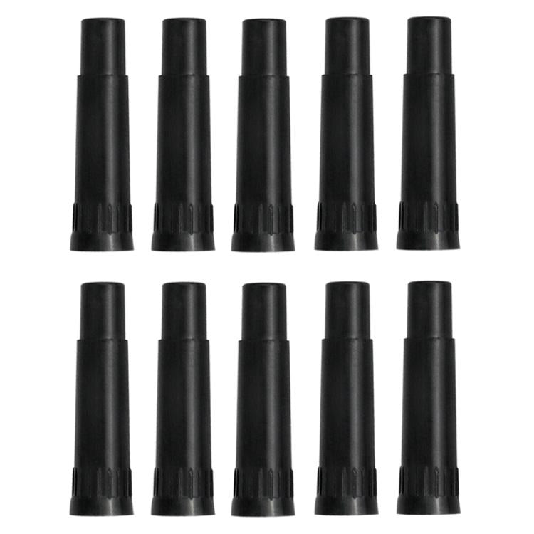 10pcs Automobile America Valve Core Inflation Extension Cap, Plastic 39mm