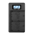 For Canon LP-E12 Dual Battery Digital LCD Charger, LP-E12