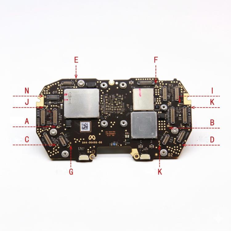 For Meta Quest Pro Internal Motherboard Flex Cable VR Headset Repair, Code N, Code G, Code H, Code J, Code I, Code K, Code L, Contact-Type Power