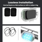 M3 Motorcycle Bicycle Drone Strobe Light Waterproof Wireless Remote Control Anti-Tailgating Light, 4 Lights + Remote Control, 2 Lights + Remote Control, 1 Light + Remote Control