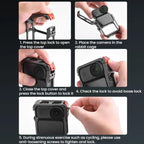 For DJI Osmo Nano Flymile Metal Cage Camera Extension Protective Frame
